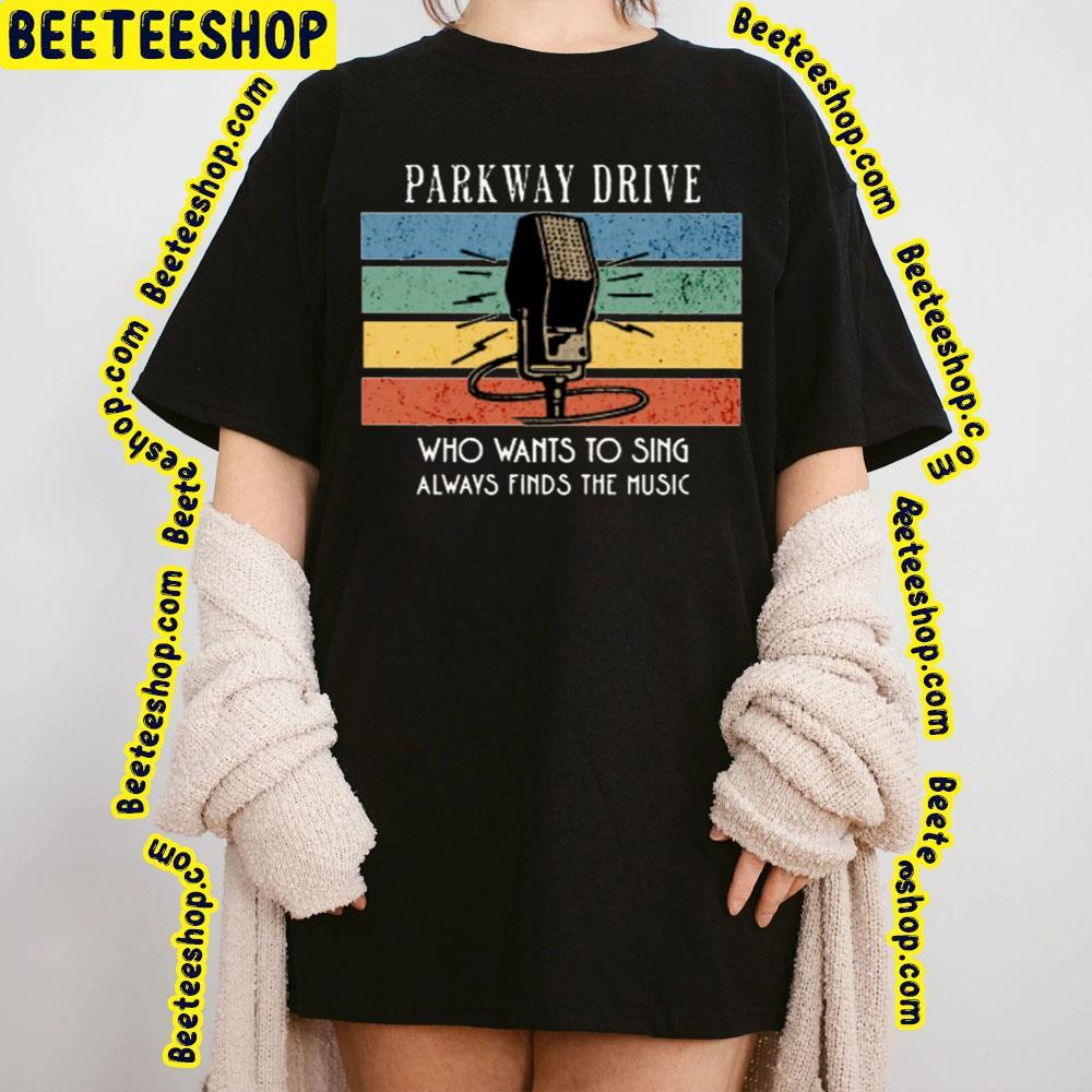 Vintage Microphone Parkway Drive Unisex T-Shirt