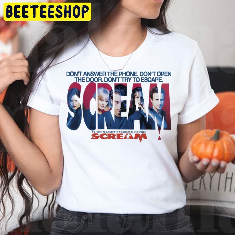 Vintage Vintage Aesthetic Movie Scream Halloween Beeteeshop Trending Unisex T-Shirt