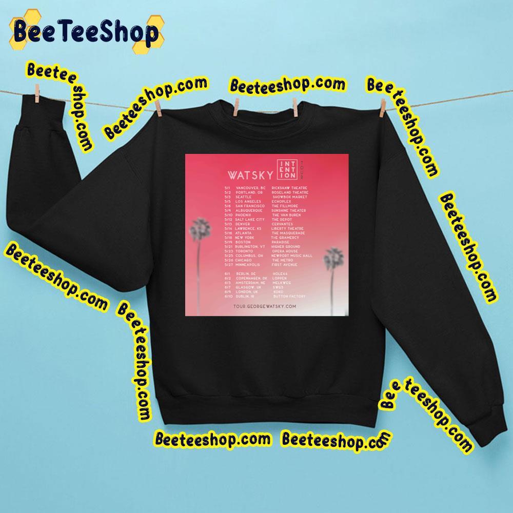 Watsky Intention 2023 Tour Beeteeshop Trending Unisex T-Shirt