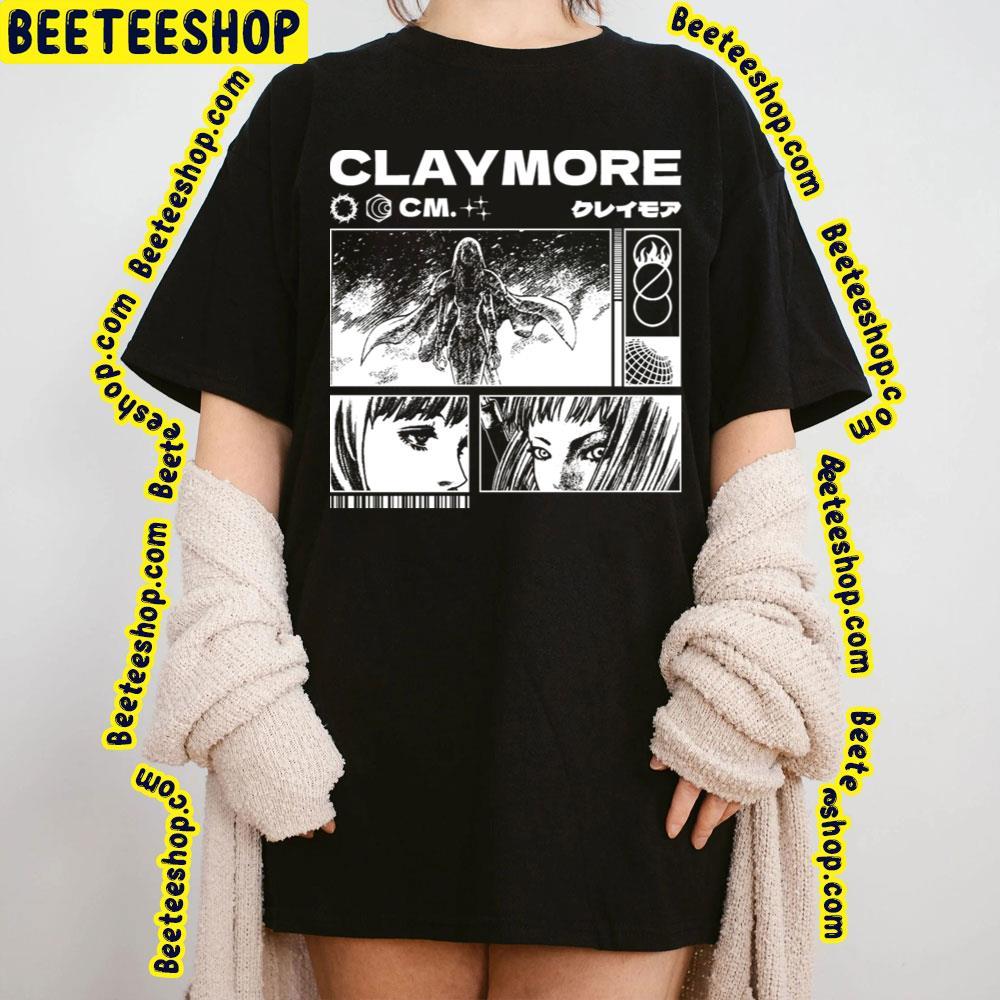 White Art Claymore Beeteeshop Trending Unisex T-Shirt