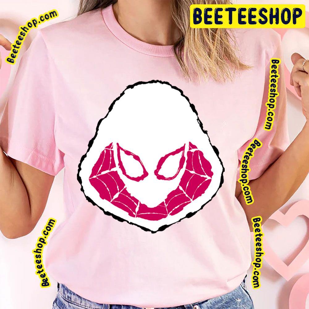 White Red Mask Spiderverse Movie Beeteeshop Trending Unisex T-Shirt