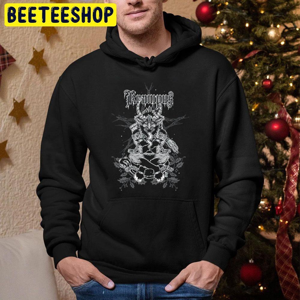 White Style Krampus Christmas Beeteeshop Trending Unisex Hoodie