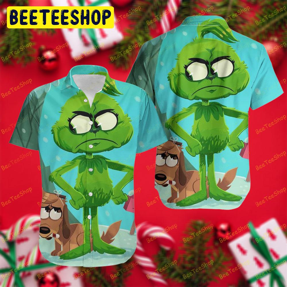 Who Ville Grinch And Max Trending Hawaii Shirt