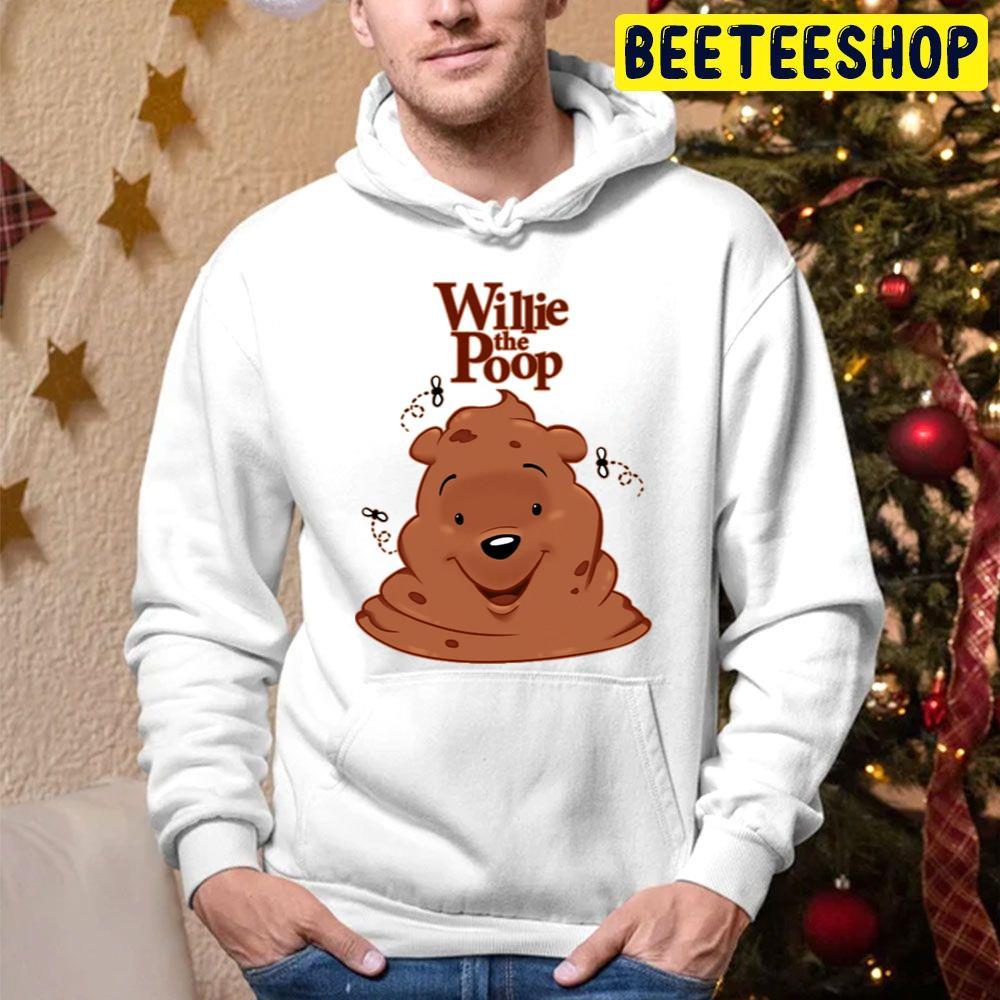 Willy The Poop Winnie The Pooh A Very Merry Pooh Year Beeteeshop Trending Unisex Hoodie