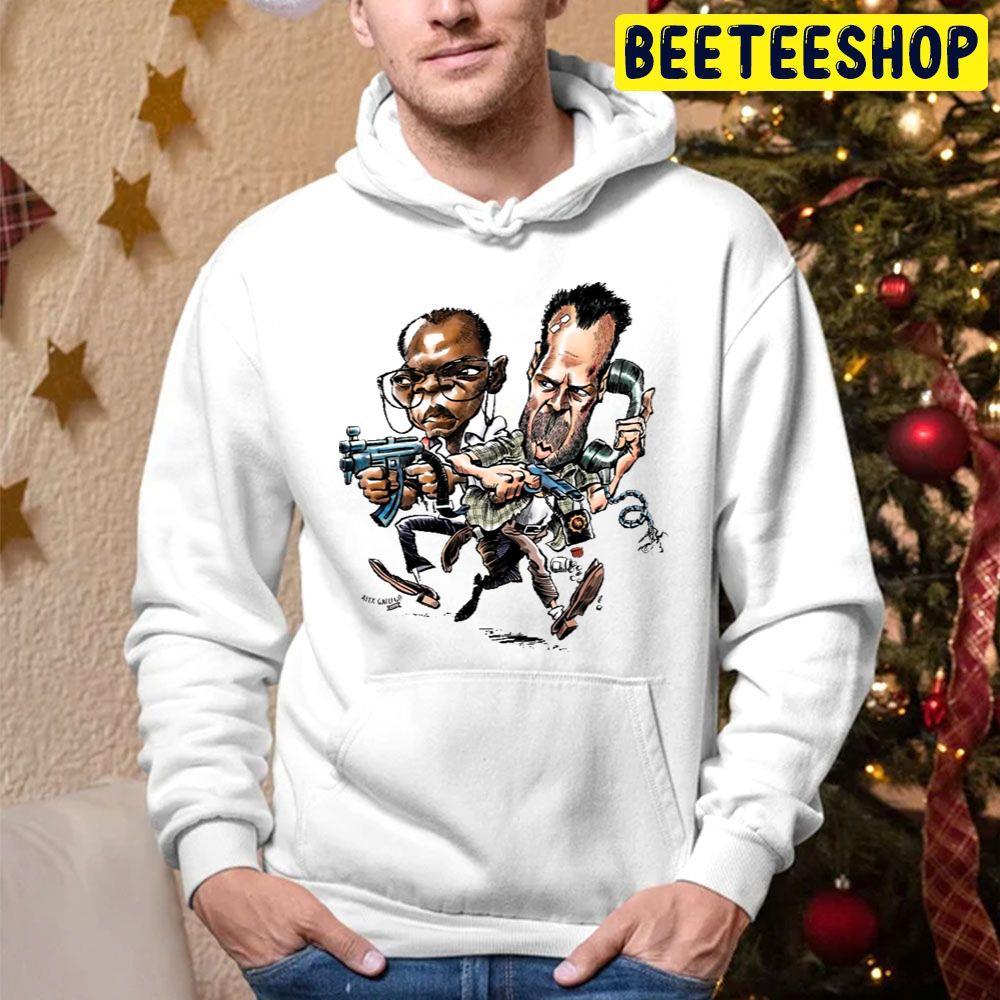 With A Vengeance Die Hard Christmas Beeteeshop Trending Unisex Hoodie