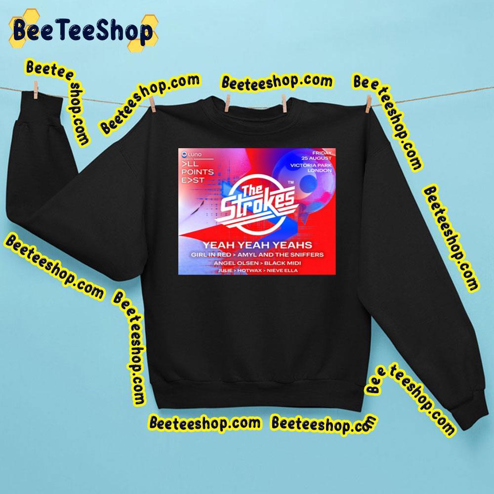 Yeah Yeah Yeahs Tour 25 August 2023 Beeteeshop Trending Unisex Sweatshirt