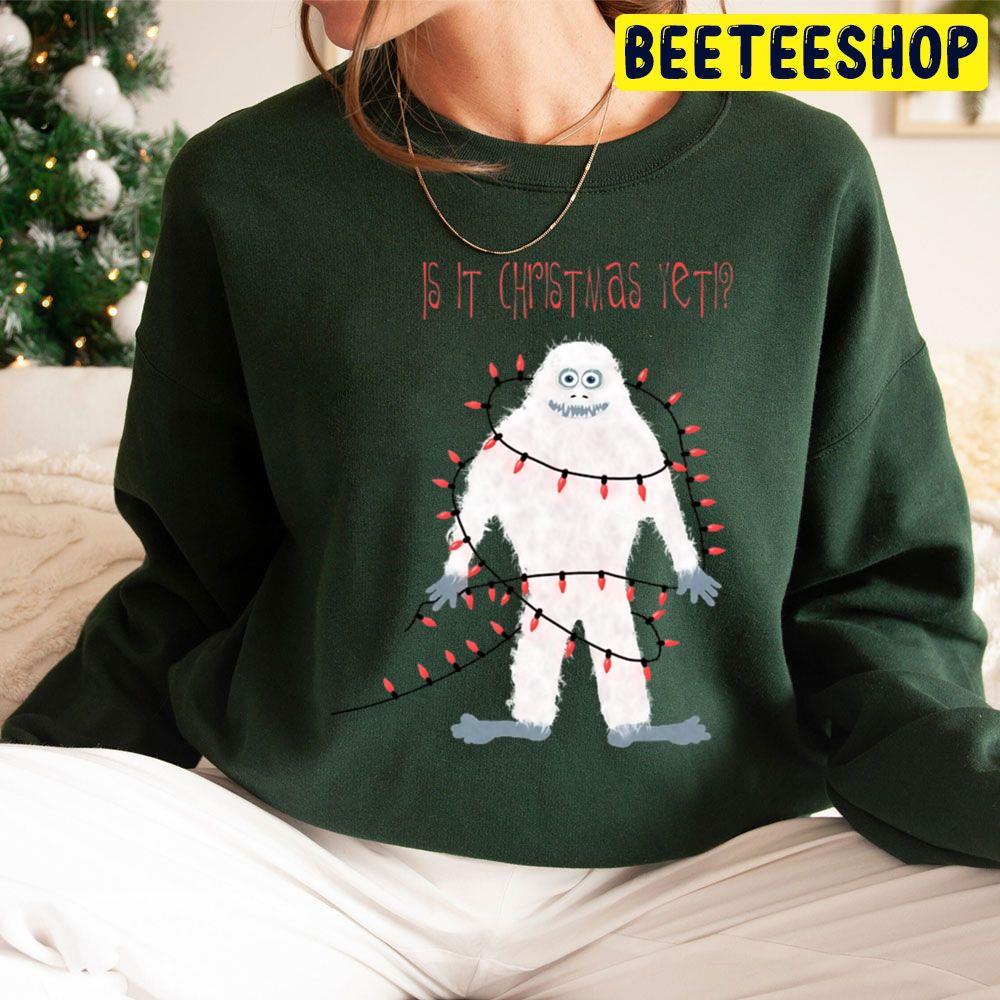 Yeti Christmas Pun Beeteeshop Trending Unisex Sweatshirt