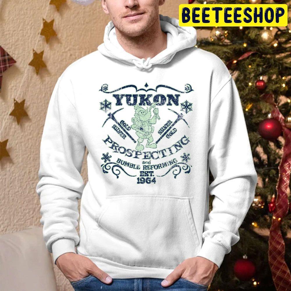 Yukon Prospecting And Bumble Rudolph The Red Nosed Reindeer Christmas Beeteeshop Trending Unisex Hoodie