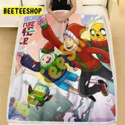 Adventure Time Christmas 30 Trending Blanket