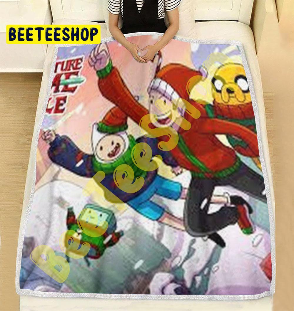 Adventure Time Christmas 30 Trending Blanket