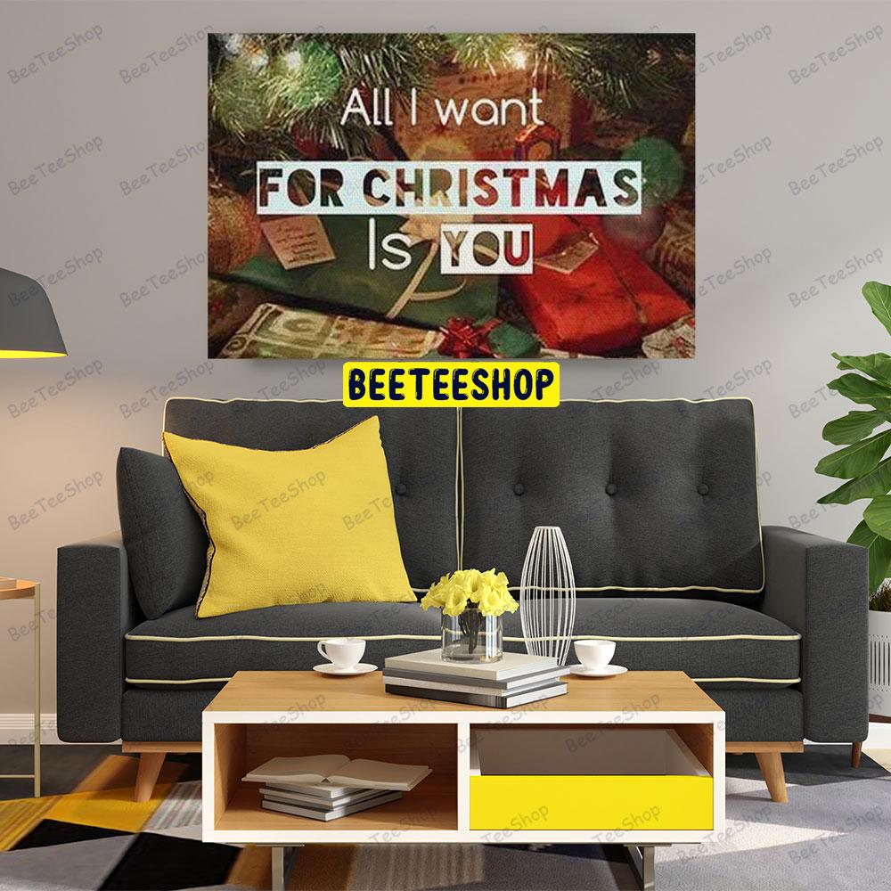 All I Want For Christmas Is You 2 Trending US Landscape Canvas