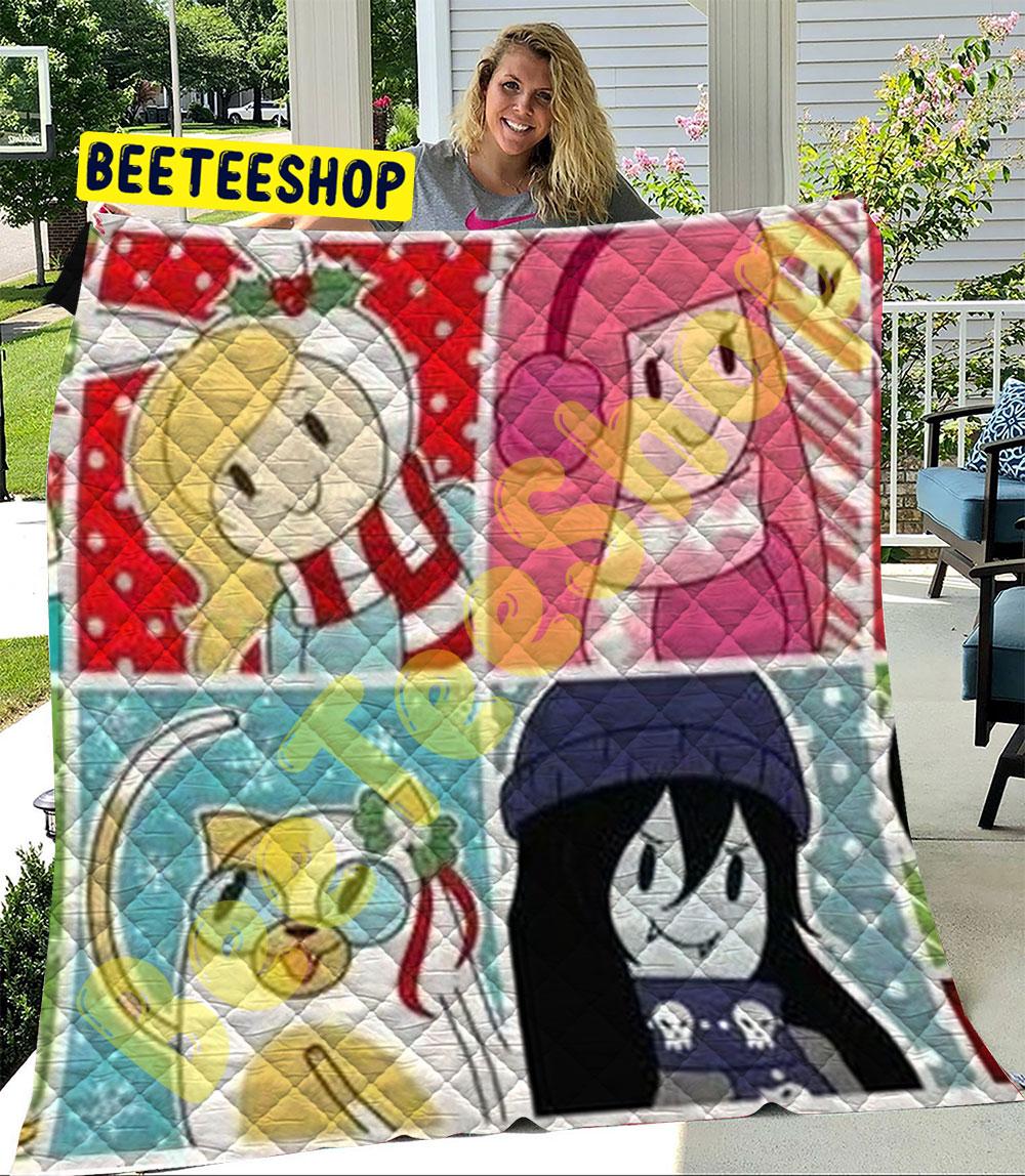 Art Adventure Time Christmas 3 Trending Quilt