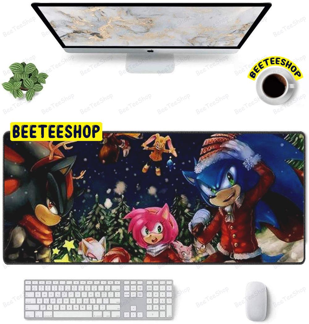 Art Sonic The Hedgehog Christmas 1 Trending Mouse Pad