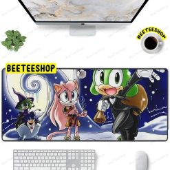 Art Sonic The Hedgehog Christmas 4 Trending Mouse Pad