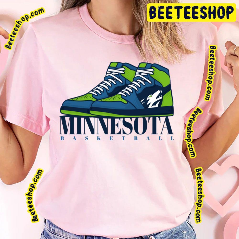 Basketball Sneakers Minnesota Timberwolves Unisex T-Shirt