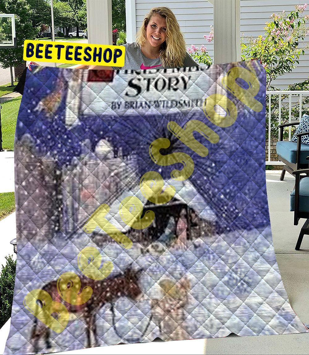 Beautiful Snow A Christmas Story Christmas Trending Quilt