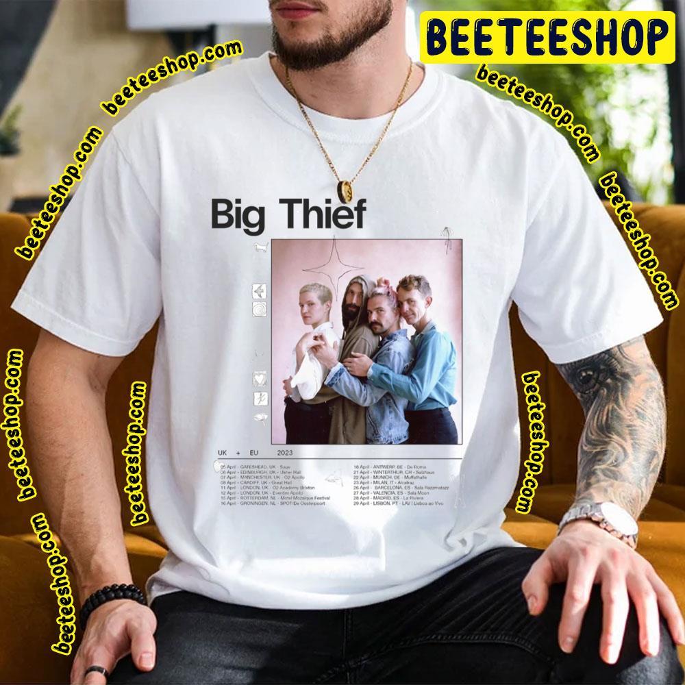 Big Thief Uk Eu Tour 2023 Beeteeshop Trending Unisex T-Shirt