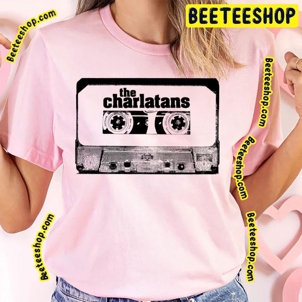 Black Cassette Tape The Charlatans Unisex T-Shirt