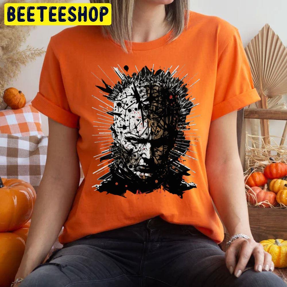 Black Ink Pinhead Halloween Beeteeshop Trending Unisex T-Shirt