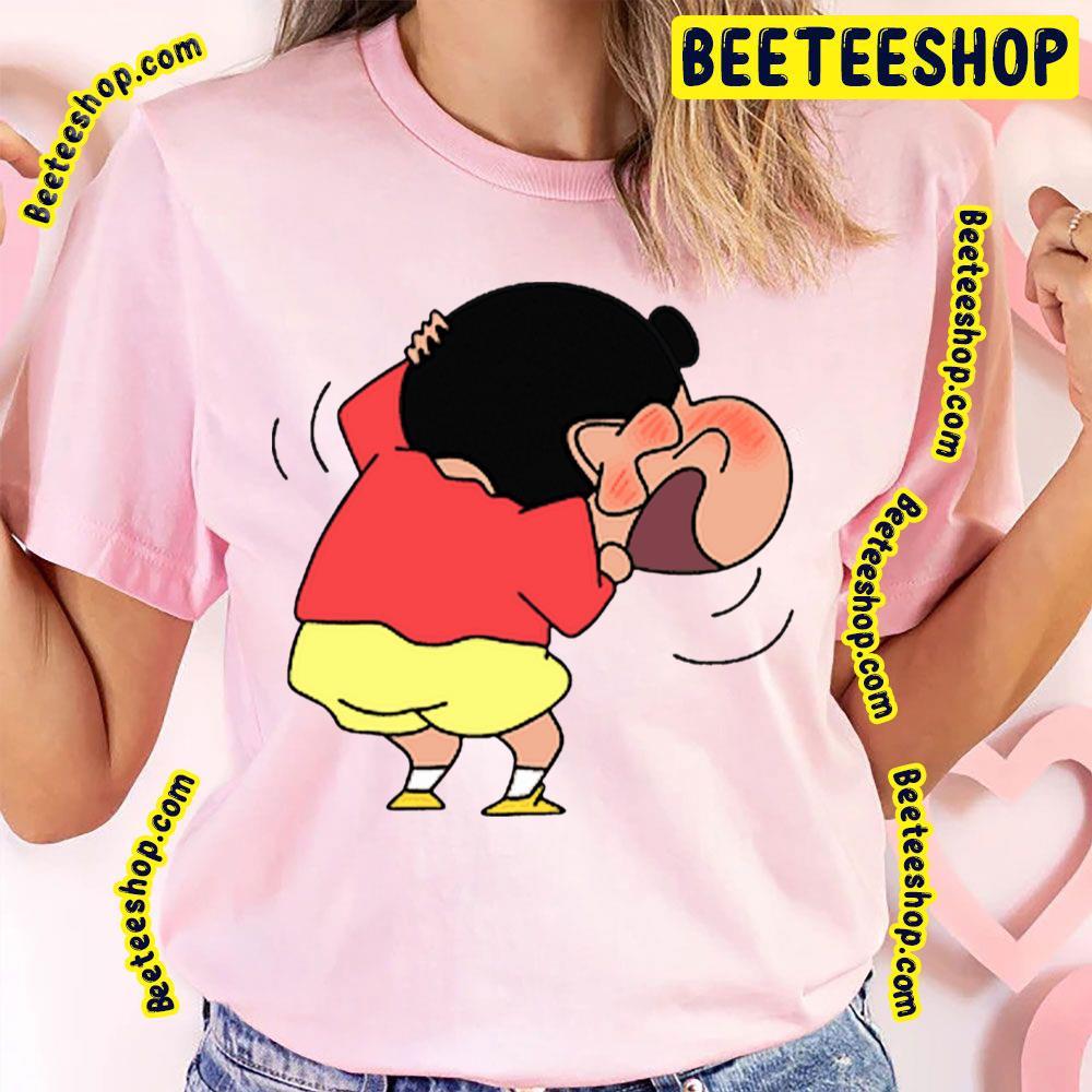 Blushing Crayon Shin Chan Beeteeshop Trending Unisex T-Shirt