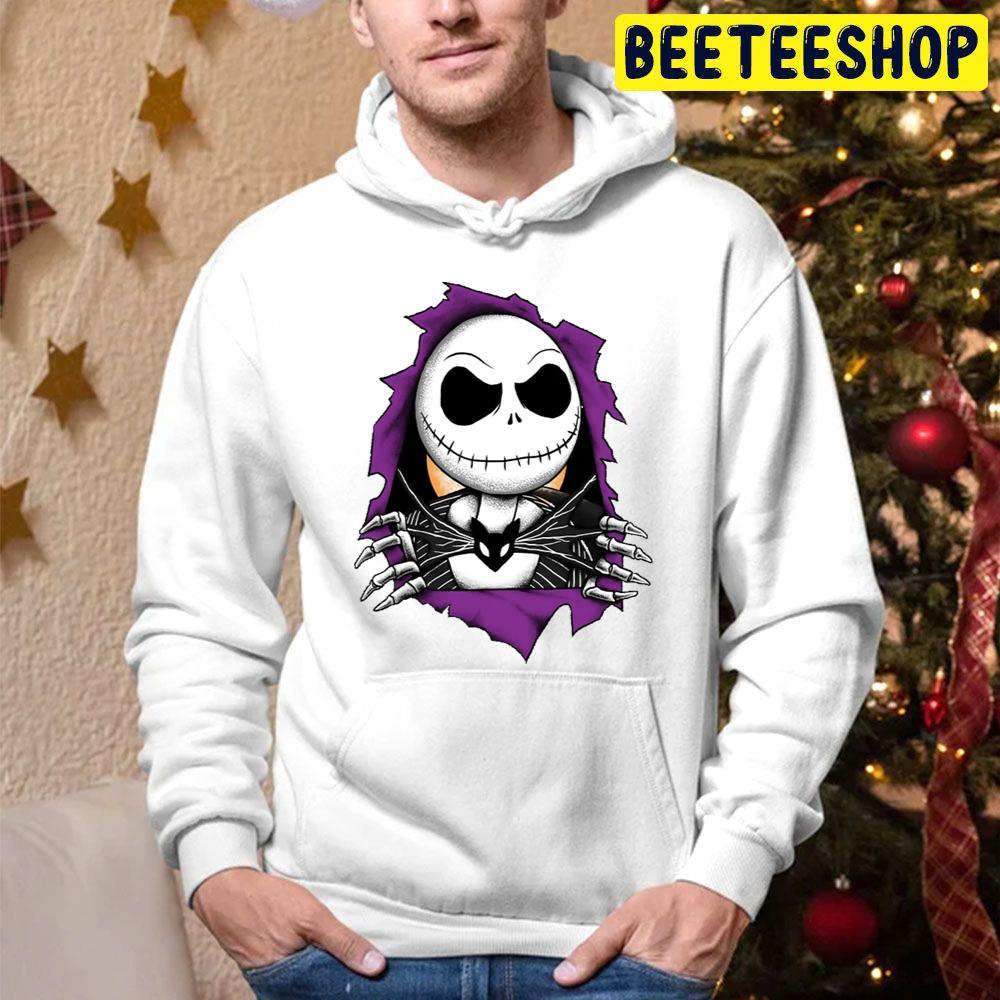 Bones Before Christmas Funny Jack Beeteeshop Trending Unisex Hoodie