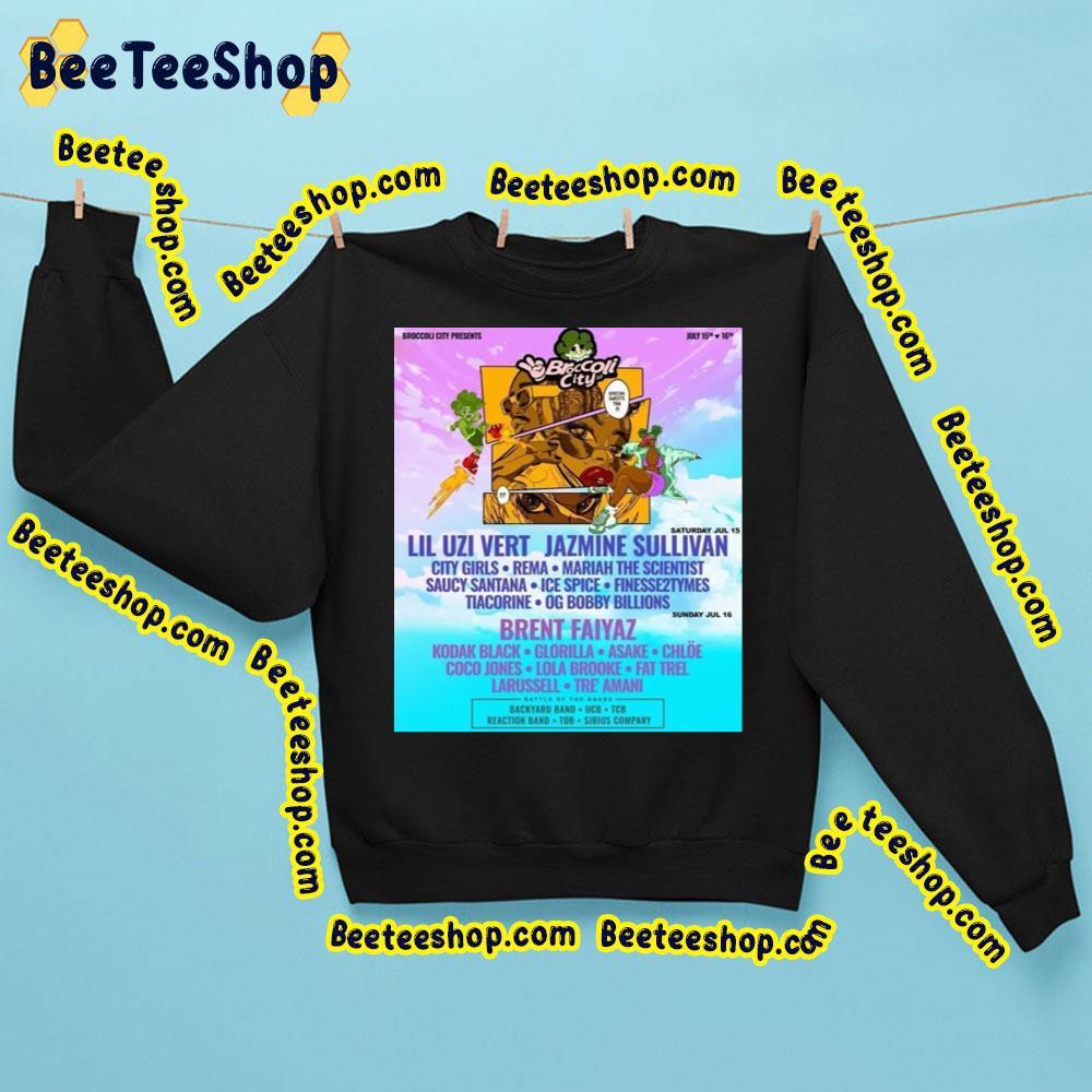 Broccoli City Festival 2023 Dates Beeteeshop Trending Unisex T-Shirt