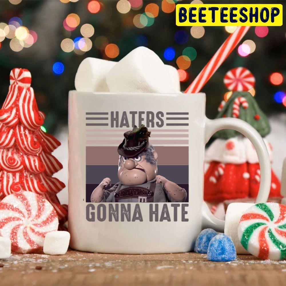 Burgermeister Haters Gonna Hate Santa Claus Is Comin’ To Town Beeteeshop Trending Unisex Hoodie