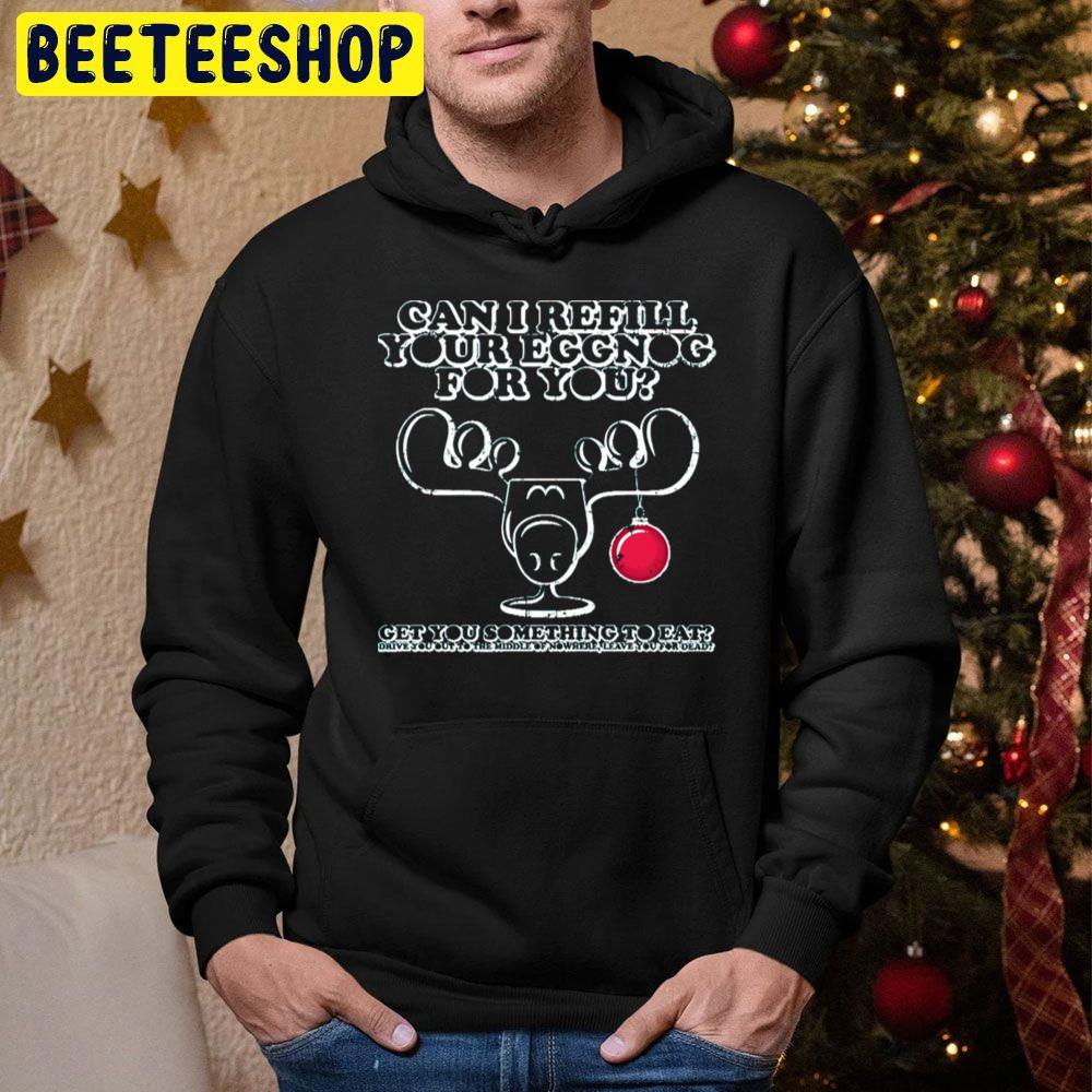 Can I Refill Your Eggnog For You Christmas Beeteeshop Trending Unisex Hoodie