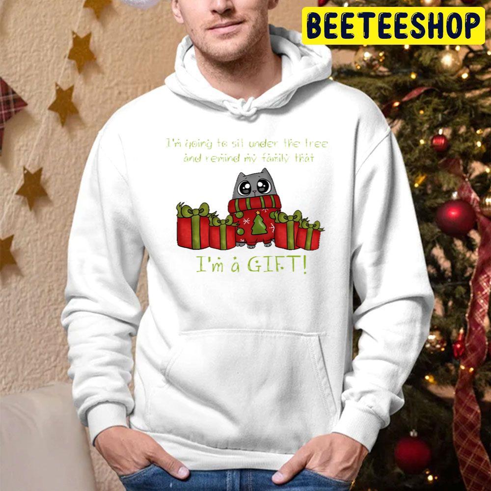 Cat Reminds Family That It’s A Christmas Beeteeshop Trending Unisex Hoodie