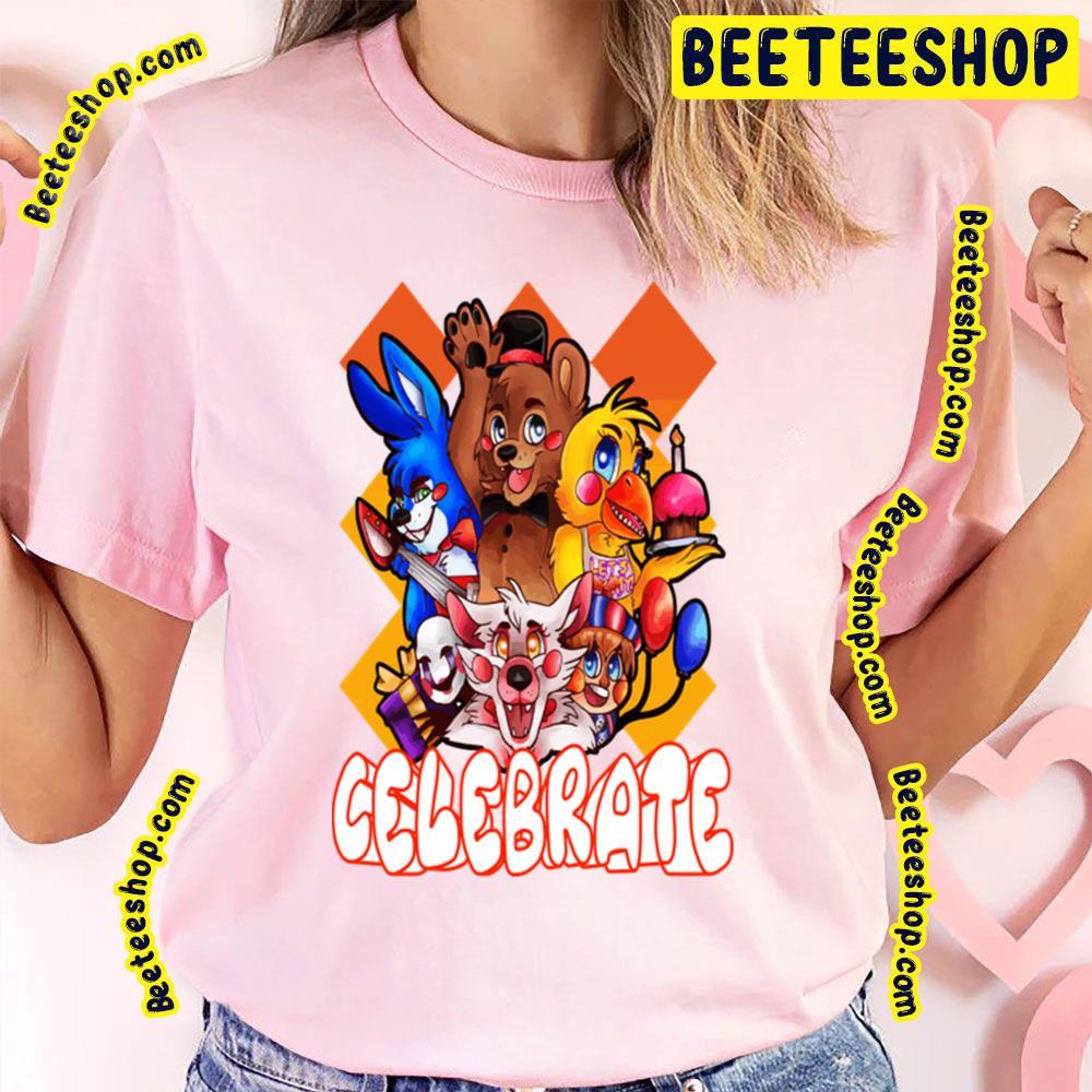 Celebrate Five Nights At Freddy’s Beeteeshop Trending Unisex T-Shirt