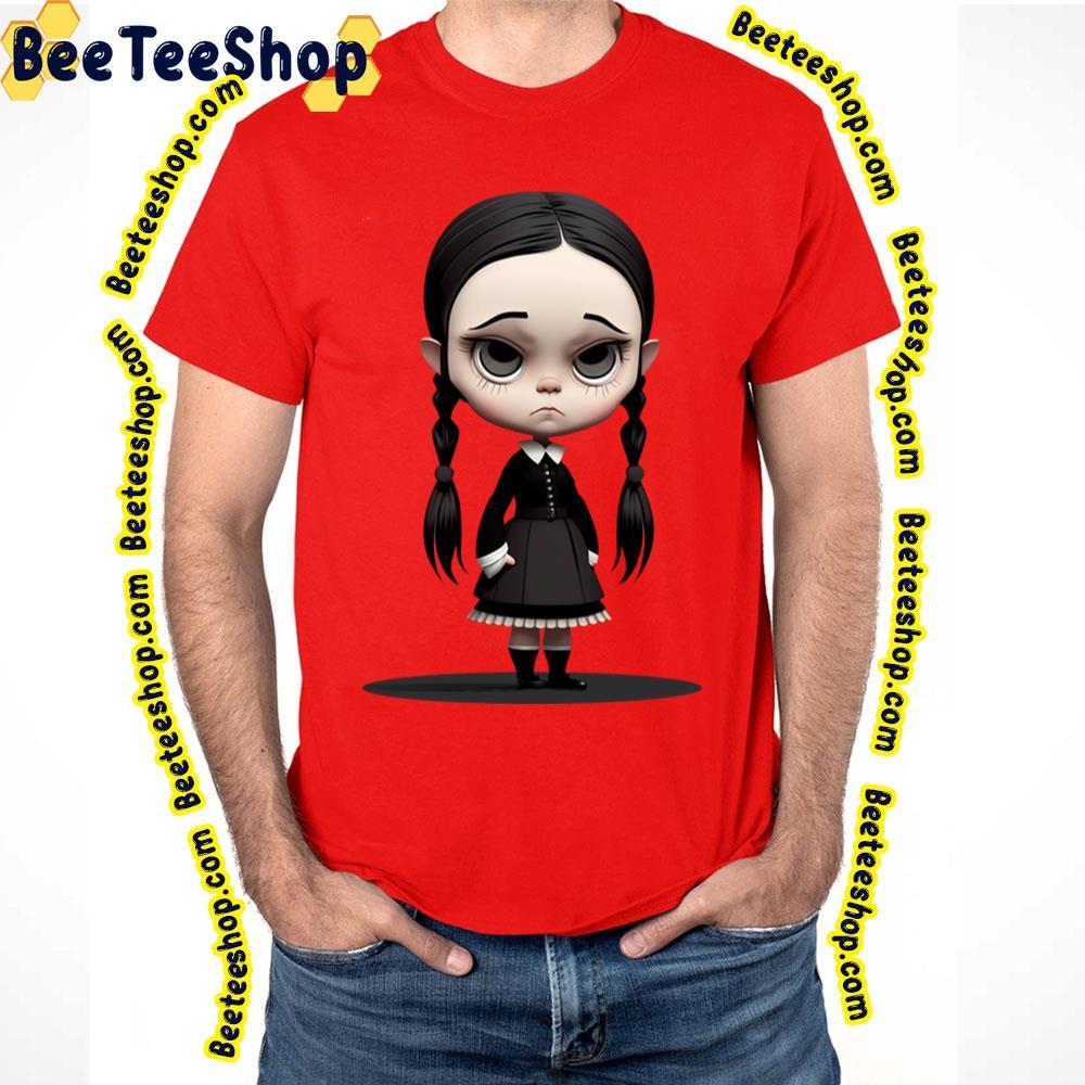 Chibi Wednesday Movie Halloween Unisex T-Shirt