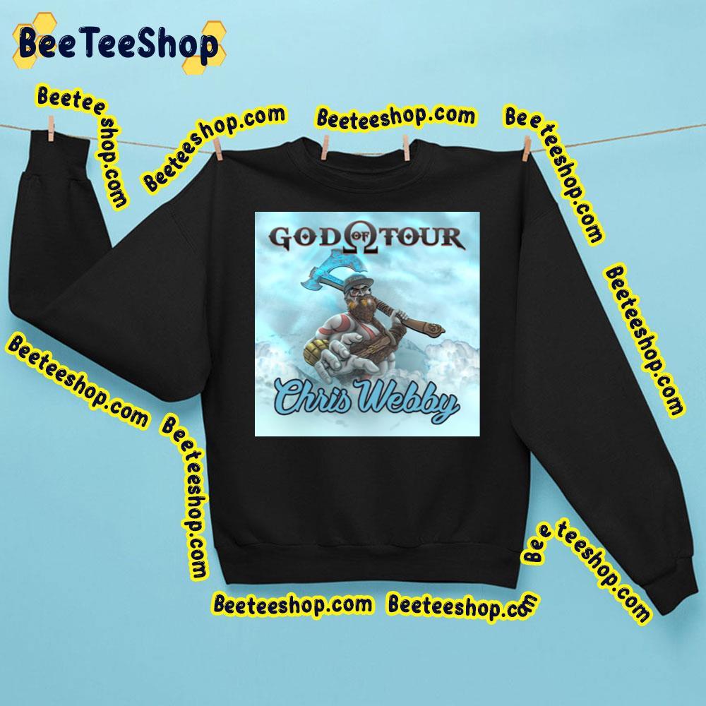 Chris Webby God Of Tour Beeteeshop Trending Unisex Sweatshirt