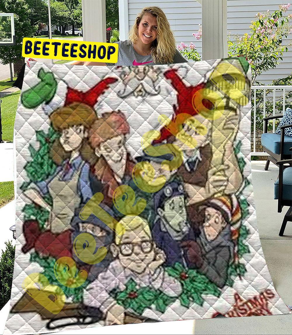 Christmas Cartoon A Christmas Story Christmas Trending Quilt