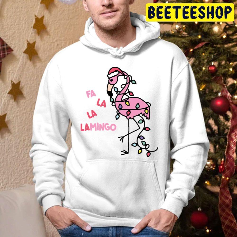 Christmas Flamingo Beeteeshop Trending Unisex Hoodie