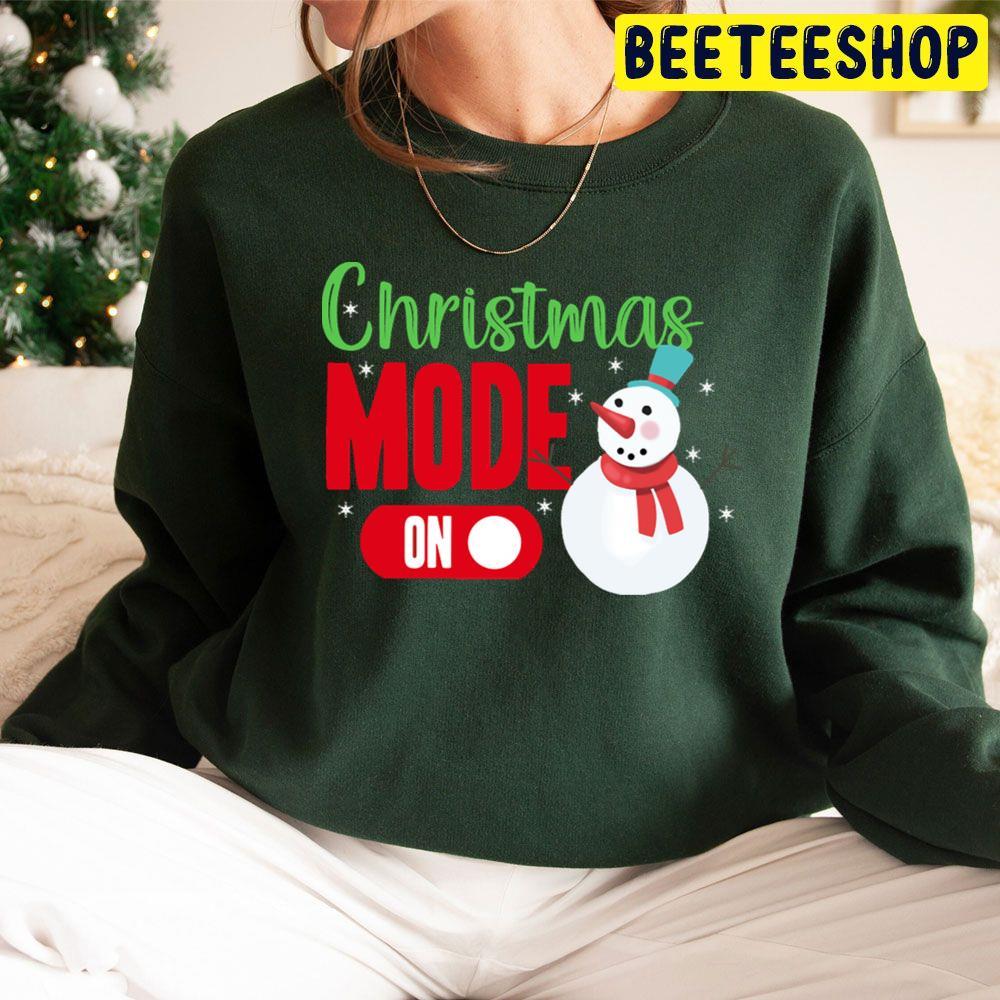 Christmas Mode On Beeteeshop Trending Unisex Sweatshirt