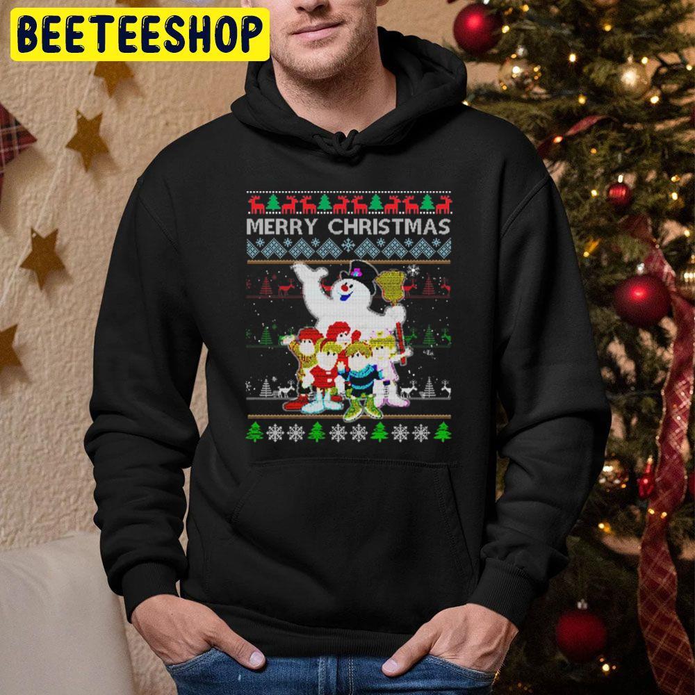 Christmas Ugly Movie Cartoon Frosty The Snowman Beeteeshop Trending Unisex Hoodie