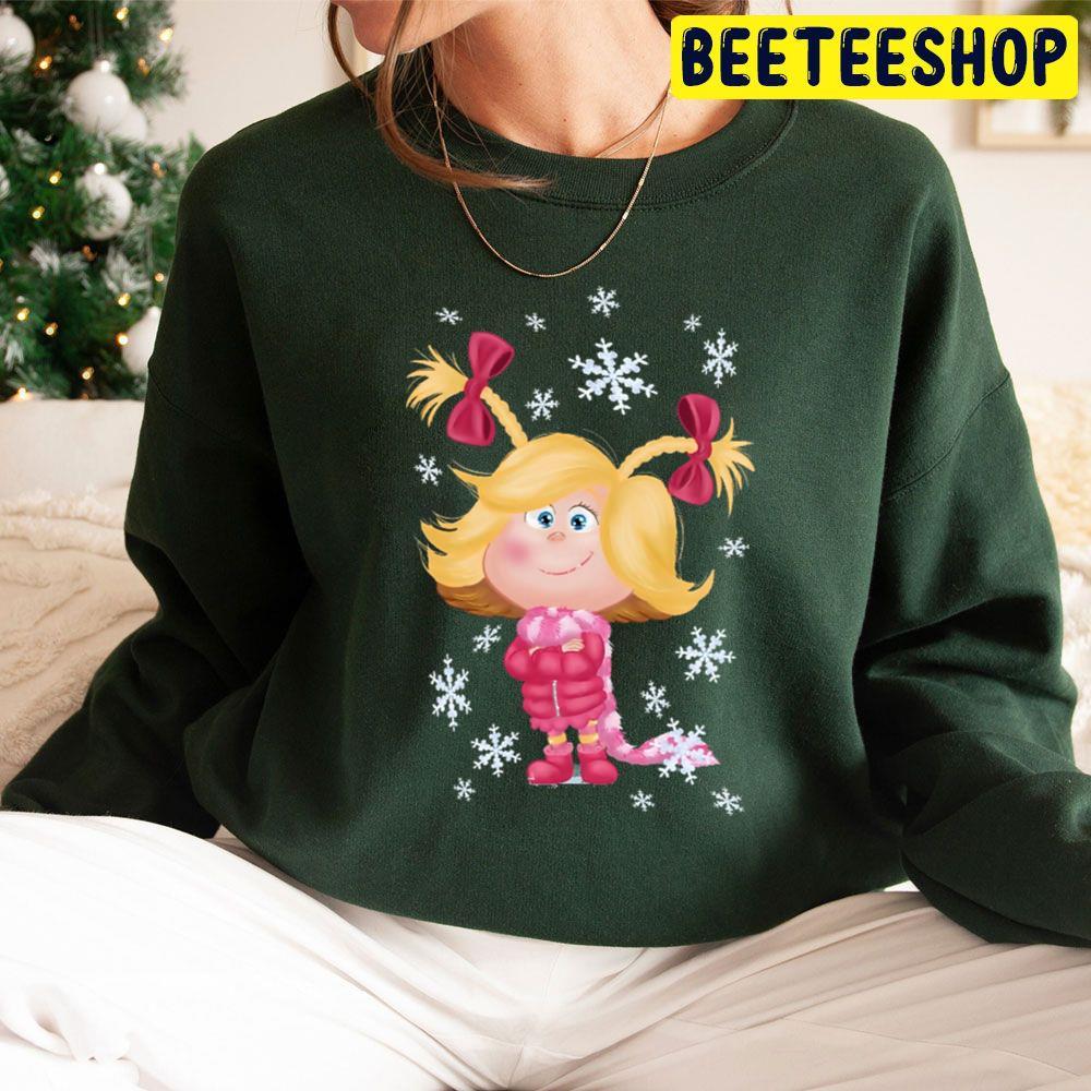 Cindy Christmas Winter Lou Beeteeshop Trending Unisex Sweatshirt