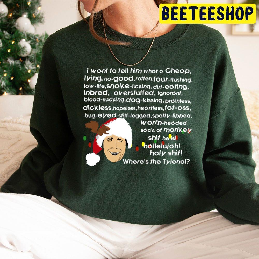 Clark Griswold Rant National Lampoon’s Christmas Vacation Beeteeshop Trending Unisex Sweatshirt