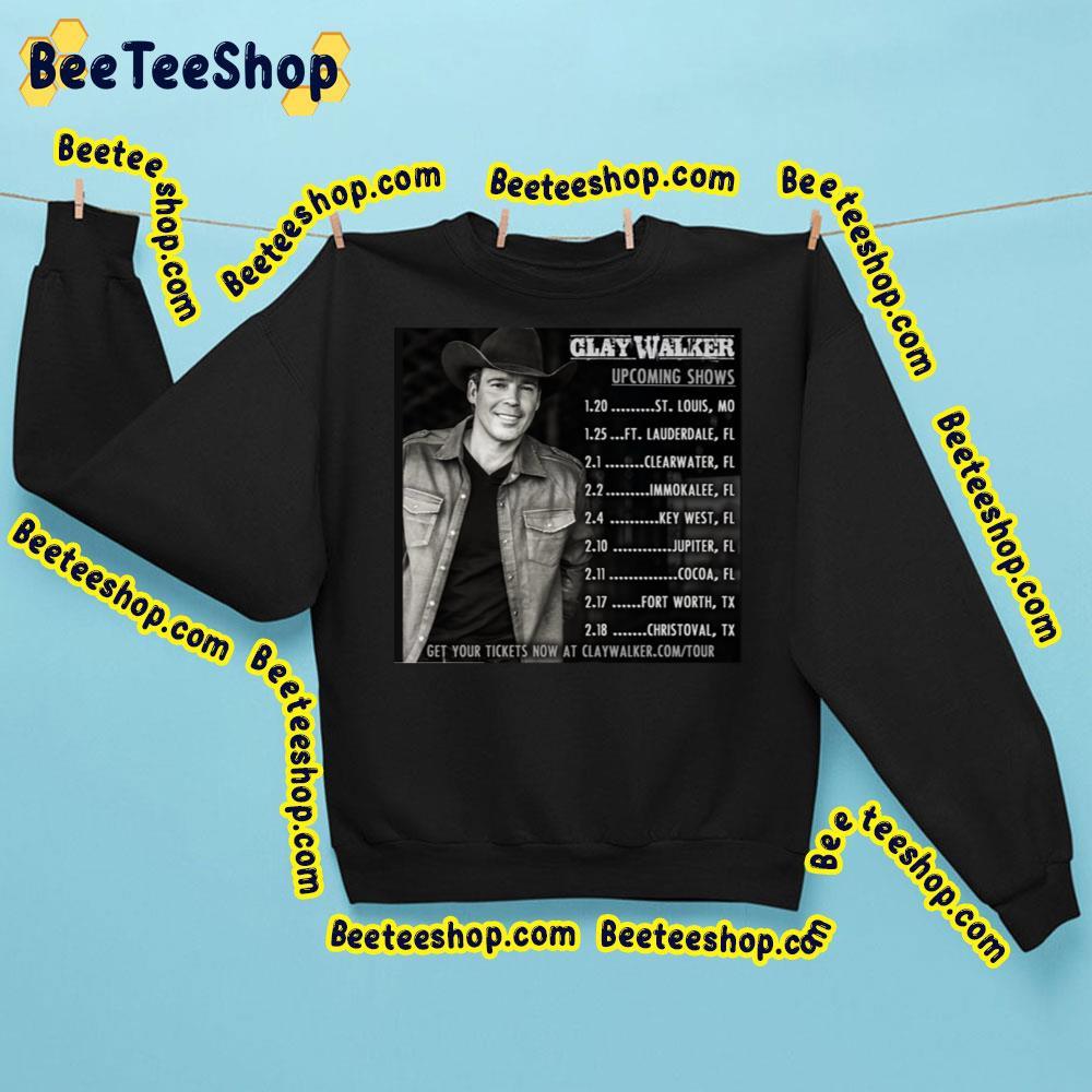 Clay Walker Upcoming Show 2023 Beeteeshop Trending Unisex T-Shirt