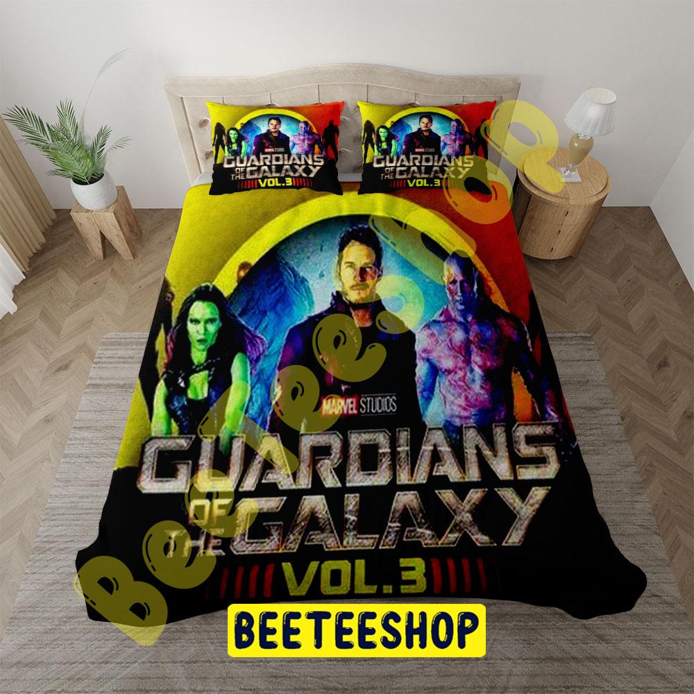 Color The Guardians Of The Galaxy Holiday Special Trending Bedding Set