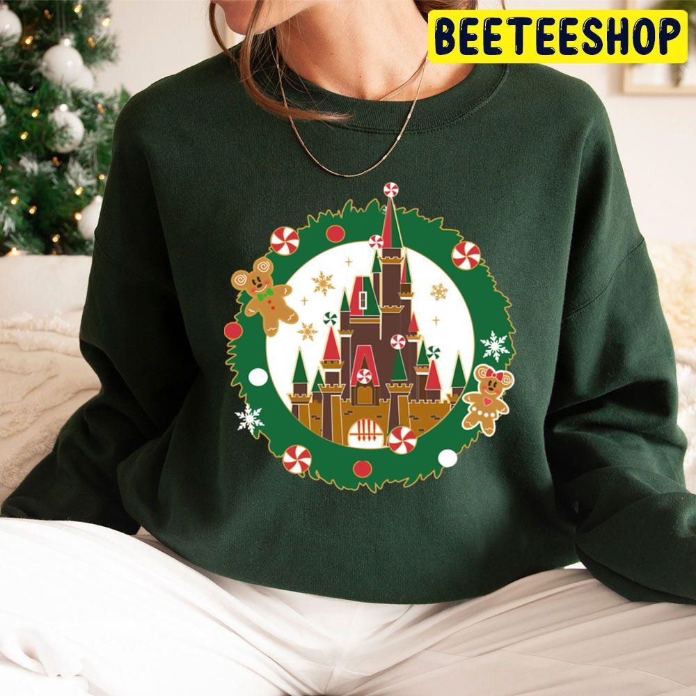 Cookie Castle Christmas Beeteeshop Trending Unisex Sweatshirt