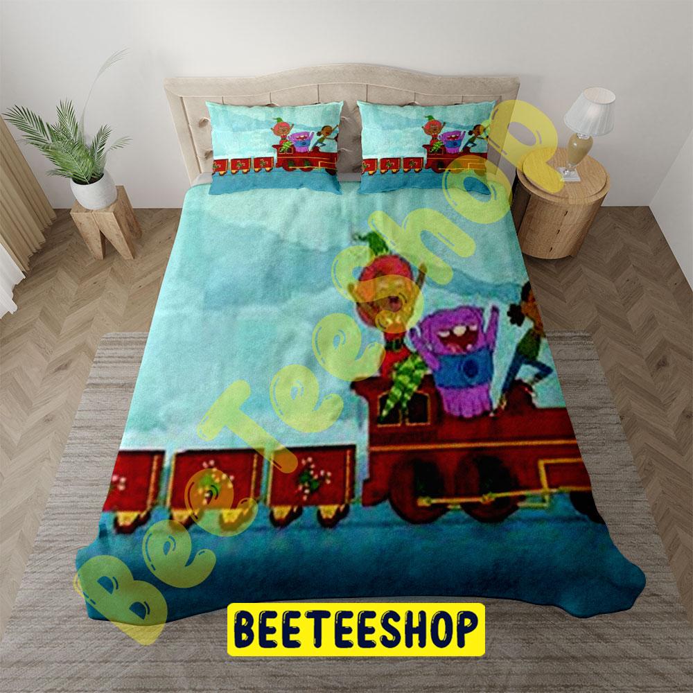 Cute Dreamworks Home For The Holidays 5 Trending Bedding Set