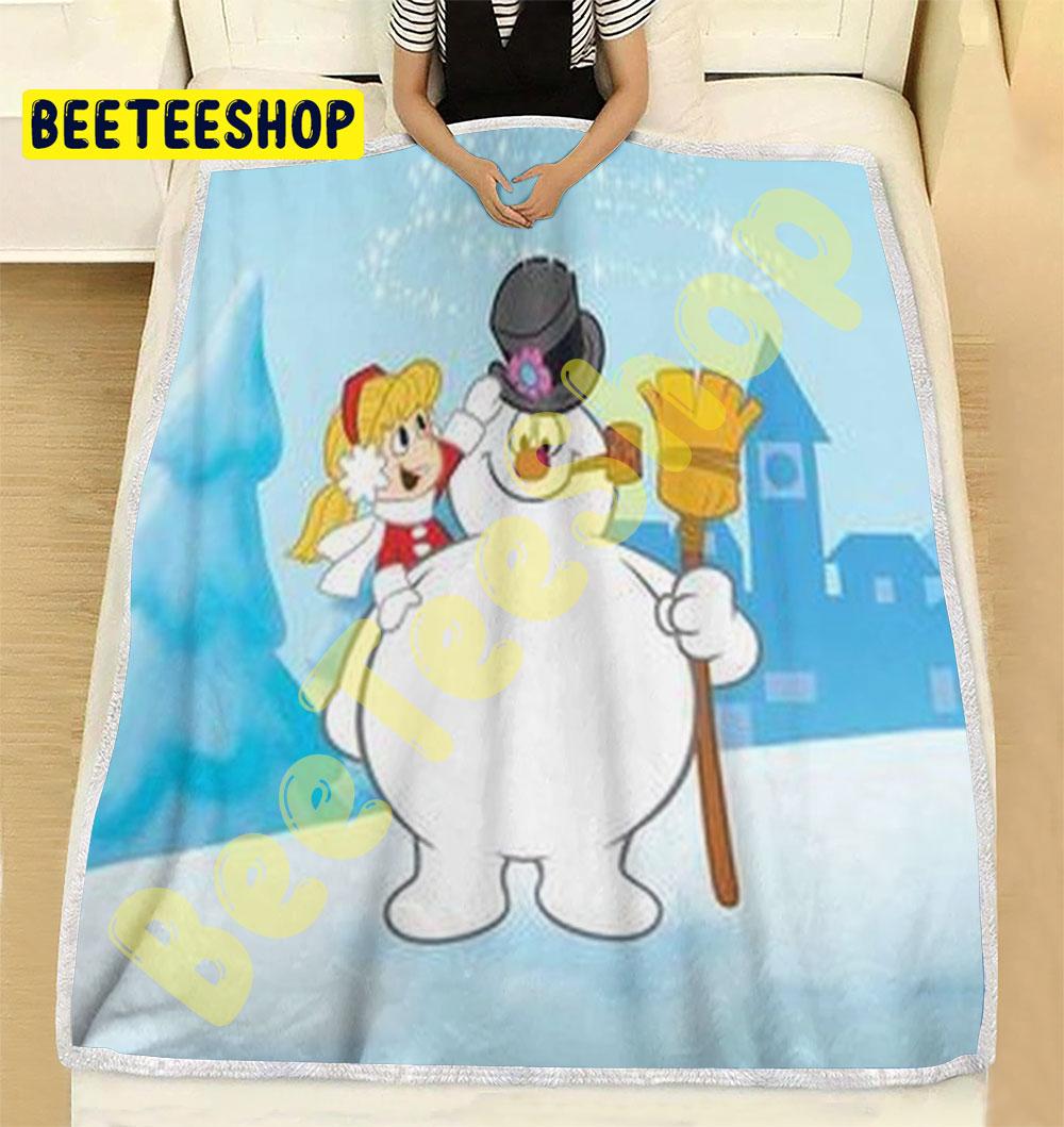 Cute Frosty The Snowman 2 Trending Blanket