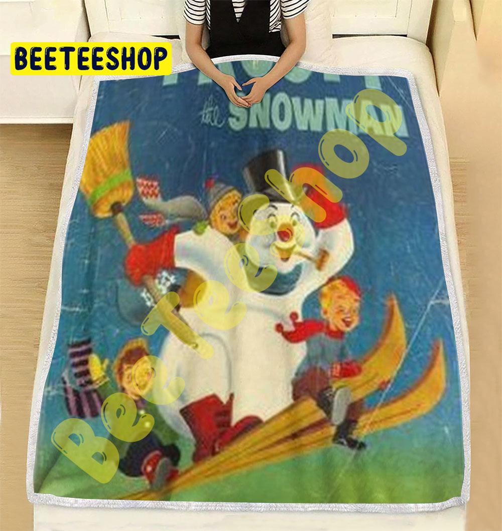 Cute Frosty The Snowman 7 Trending Blanket