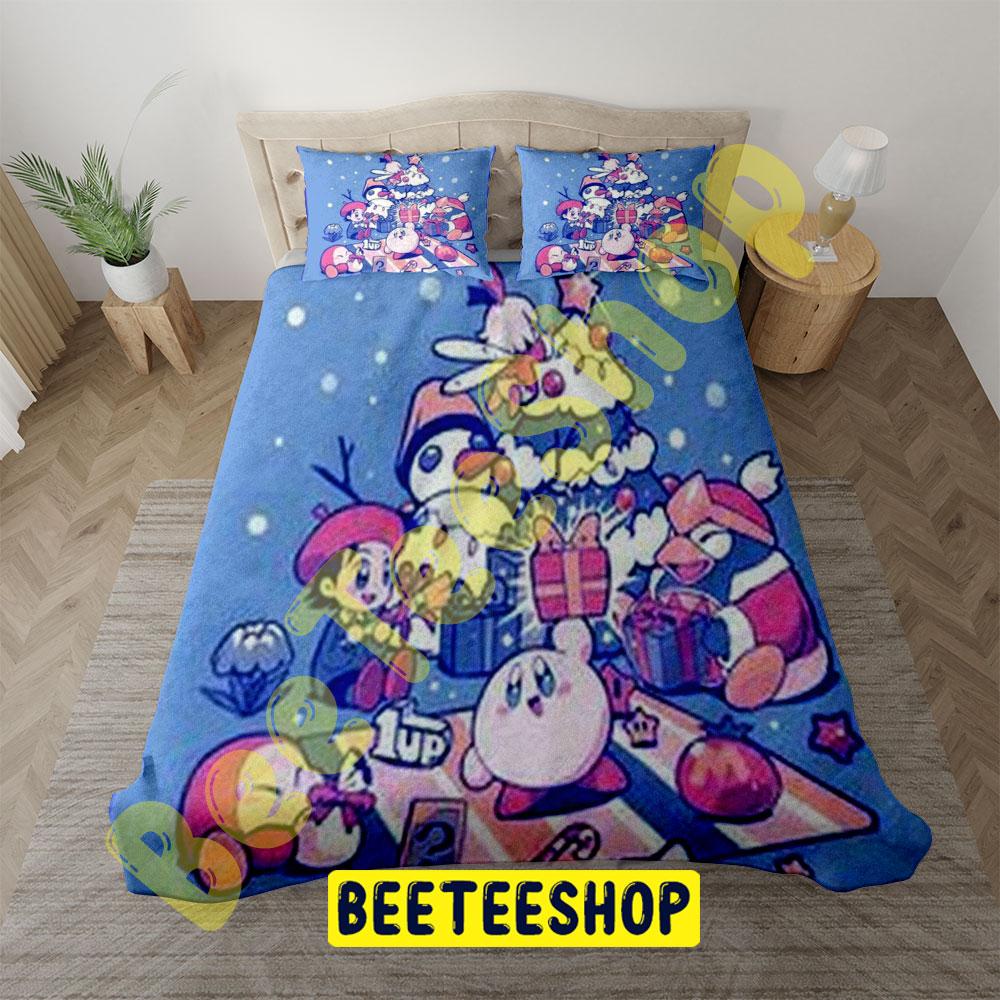 Cute Kirby Christmas 04 Trending Bedding Set