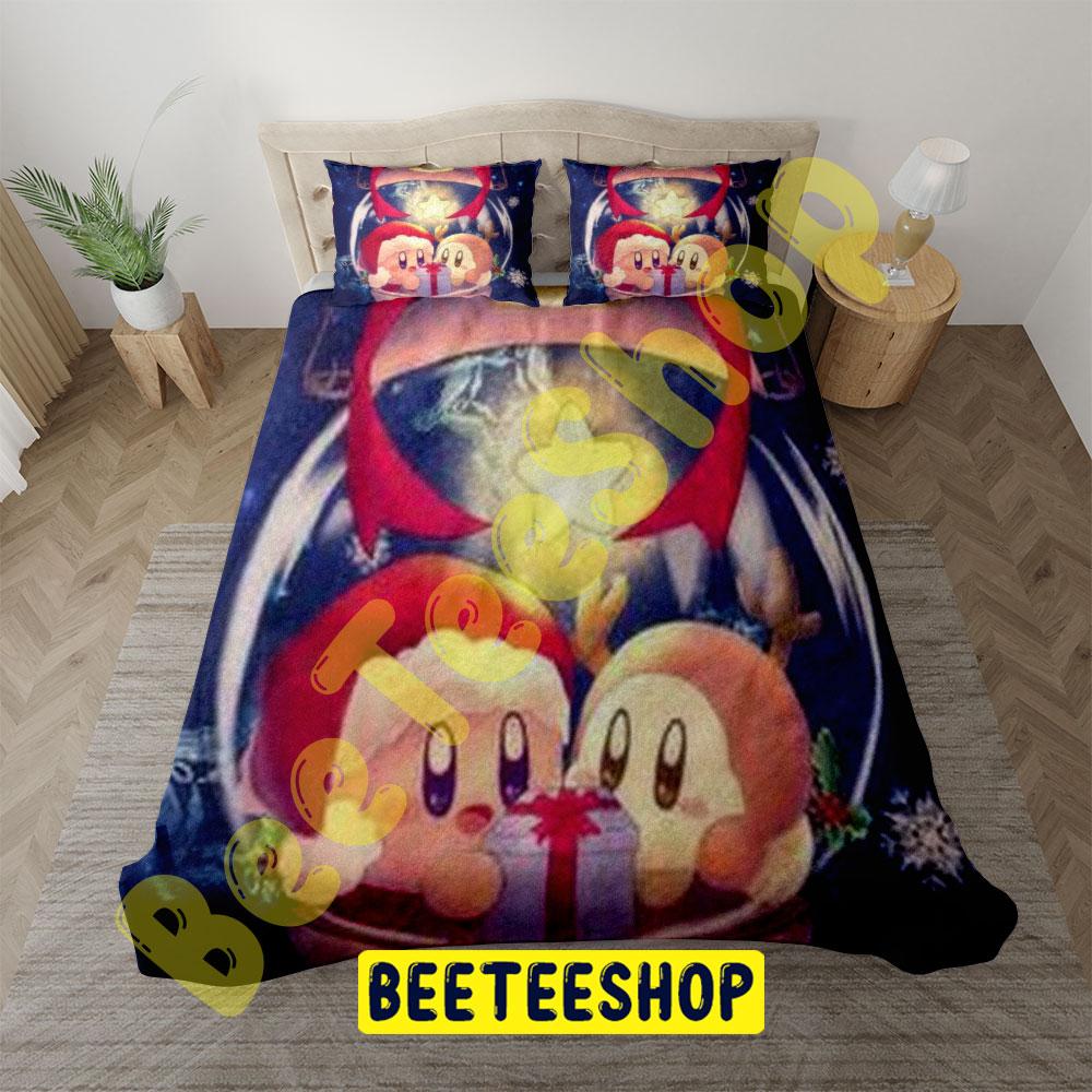 Cute Kirby Christmas 08 Trending Bedding Set