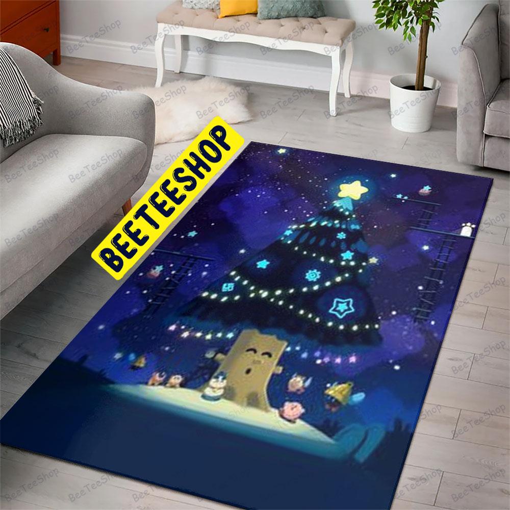 Cute Kirby Christmas 10 Trending Rug Rectangle