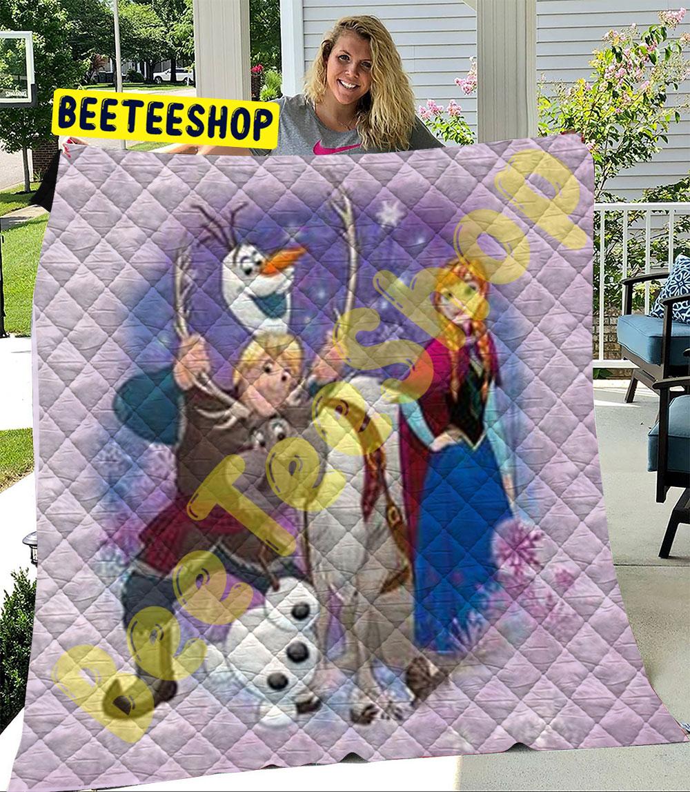 Cute Olaf’s Frozen Adventure 18 Trending Quilt