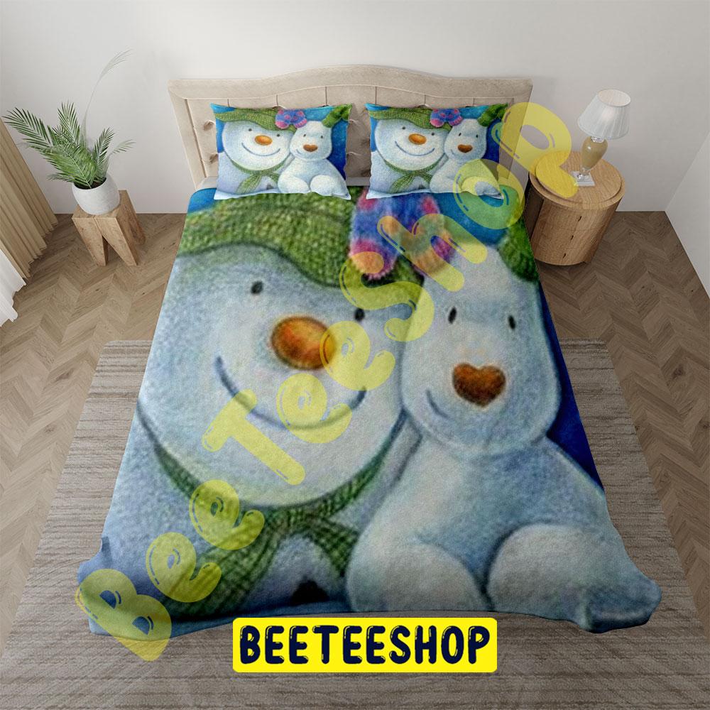 Cute The Snowman 3 Trending Bedding Set