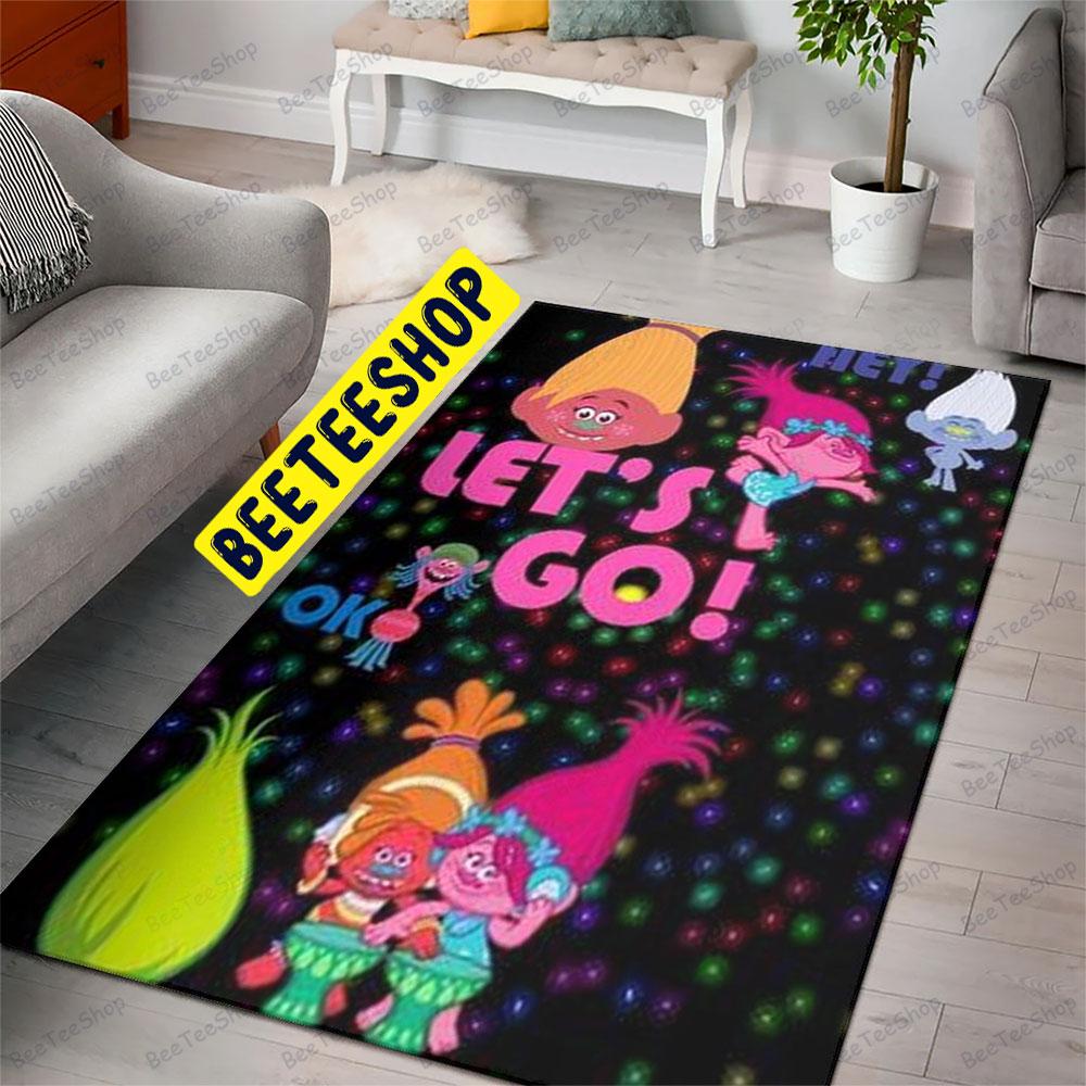 Cute Trolls Holiday 06 Trending Rug Rectangle